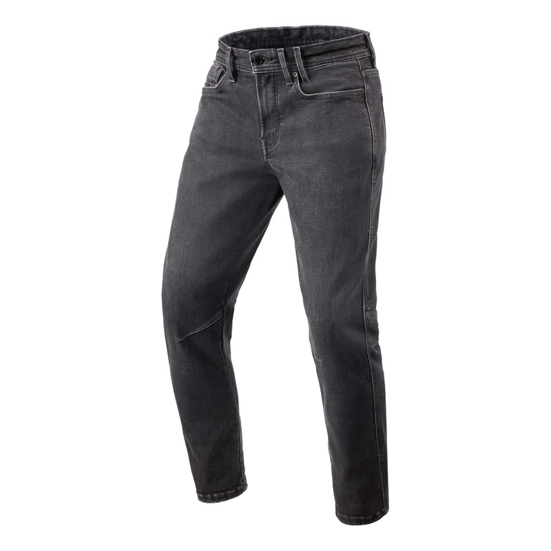 Jean moto Rev’It Detroit 3 Tapered dark black stone – L36