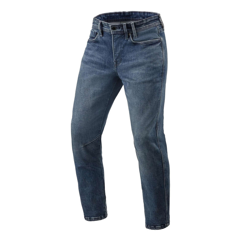 Jean moto Rev’It Detroit 3 Tapered dark blue used – L36