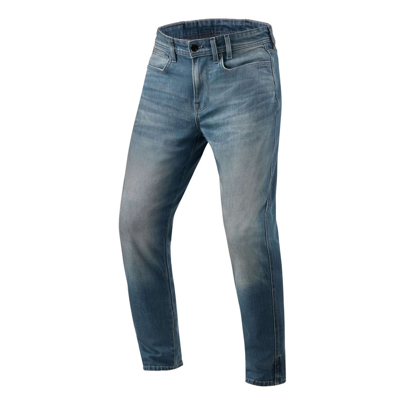 Jean moto Rev’It Keegan Tapered medium blue vintage – L30