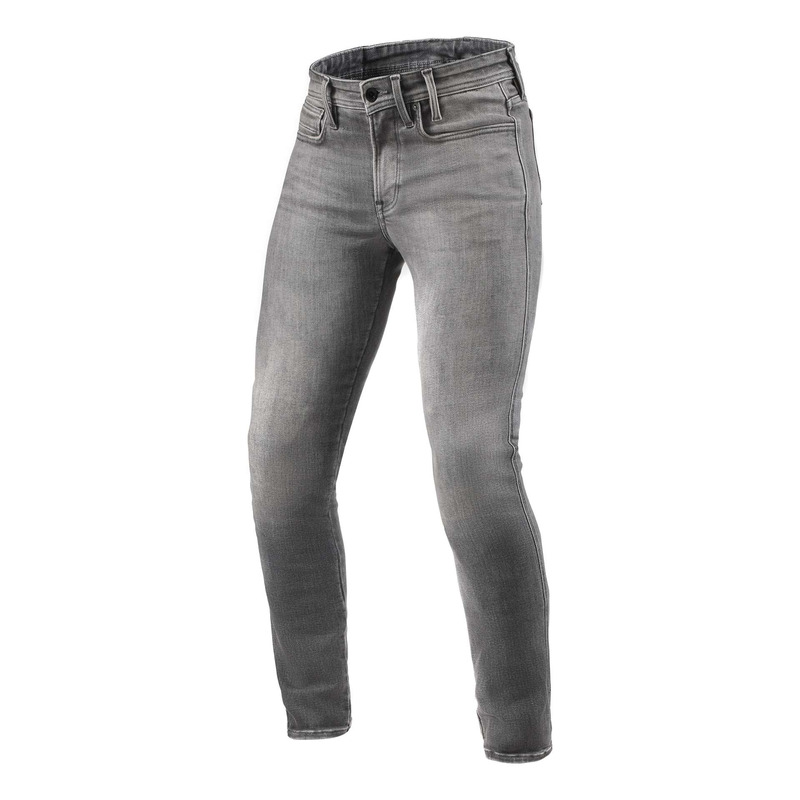 Jean moto Rev’It Piston 3 SK medium grey used – L32