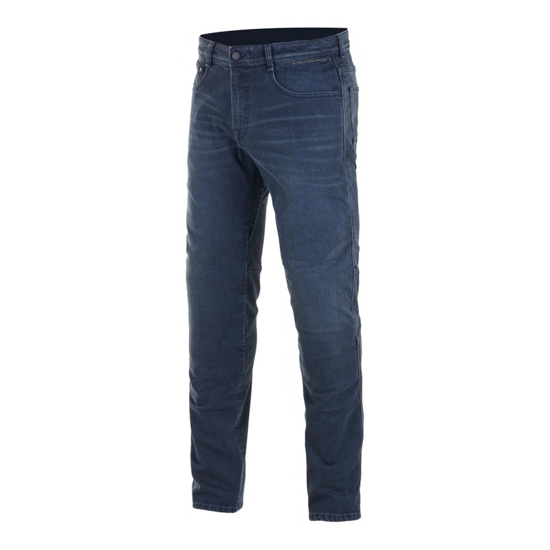 Jeans moto Alpinestars Radium Plus denim dark worn/bleu- US-28