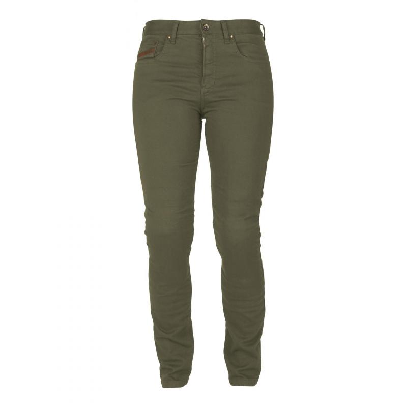 Jeans moto femme Furygan Paola kaki- 38