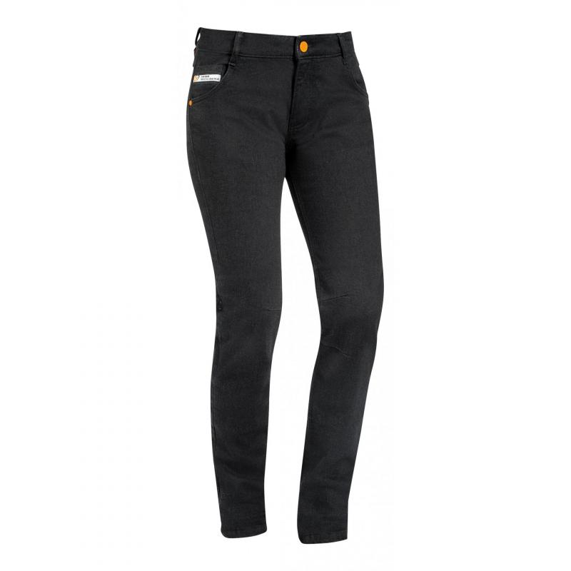 Jeans moto femme Ixon Mikki noir- XS