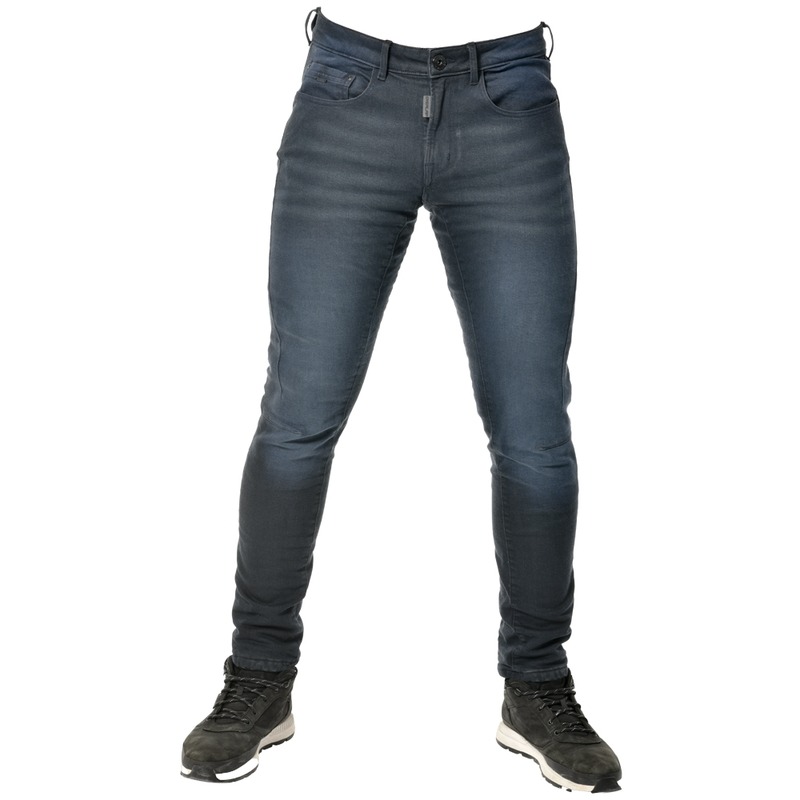 Jeans moto Overlap Eliot bleu- 28