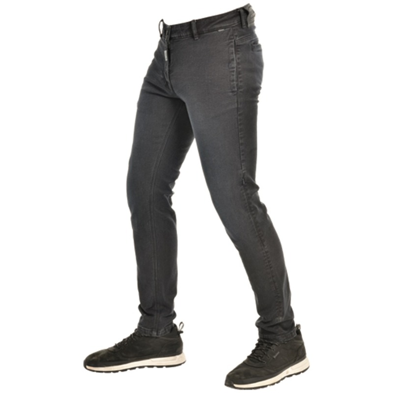 Jeans moto Overlap Rudy ultra bleu- 28