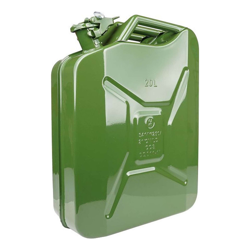 Jerrican métallique Brazoline kaki 20L