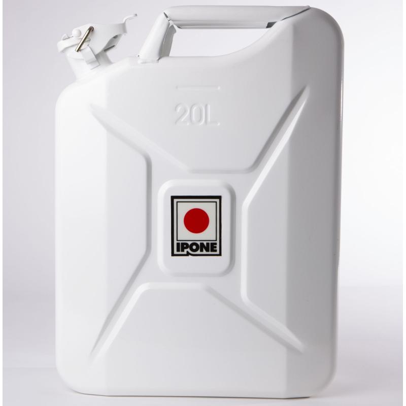 Jerrycan métal Ipone 20L blanc
