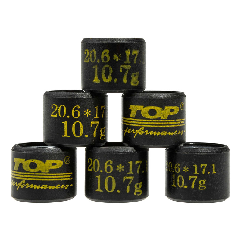 Jeu de 6 galets Top Performances Ø20,6 x 17,1 mm