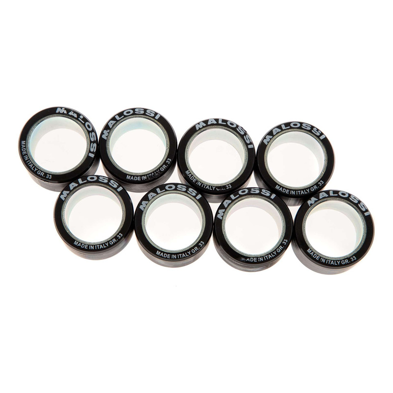 Jeu de 8 galets Ã  29,8 x 19,8 mm Malossi- 24,0g