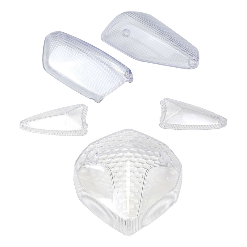 Jeu de cabochons de clignotant et feu arrière - Yamaha Nitro 50 2013-16