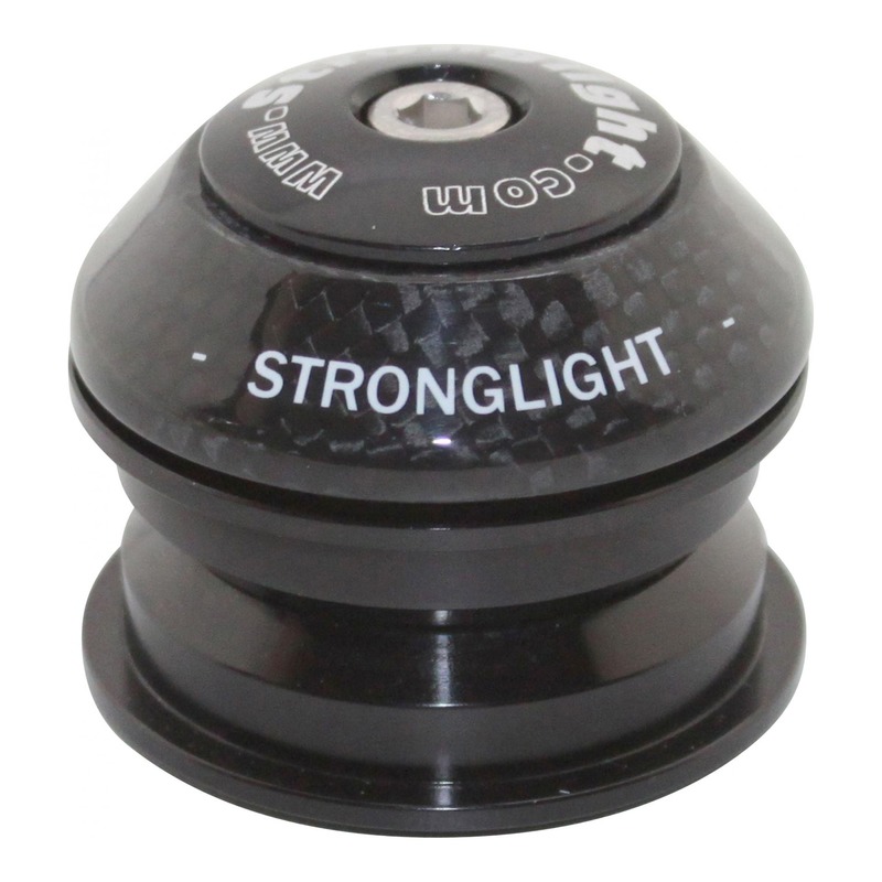 Jeu de direction semi-intégré 1"1/8 Stronglight RAZ (cuvette supérieure carbone)