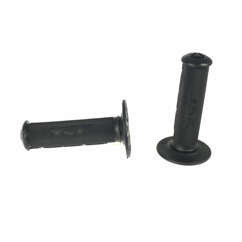 Jeu de poignées caoutchouc YCF Special Parts noir