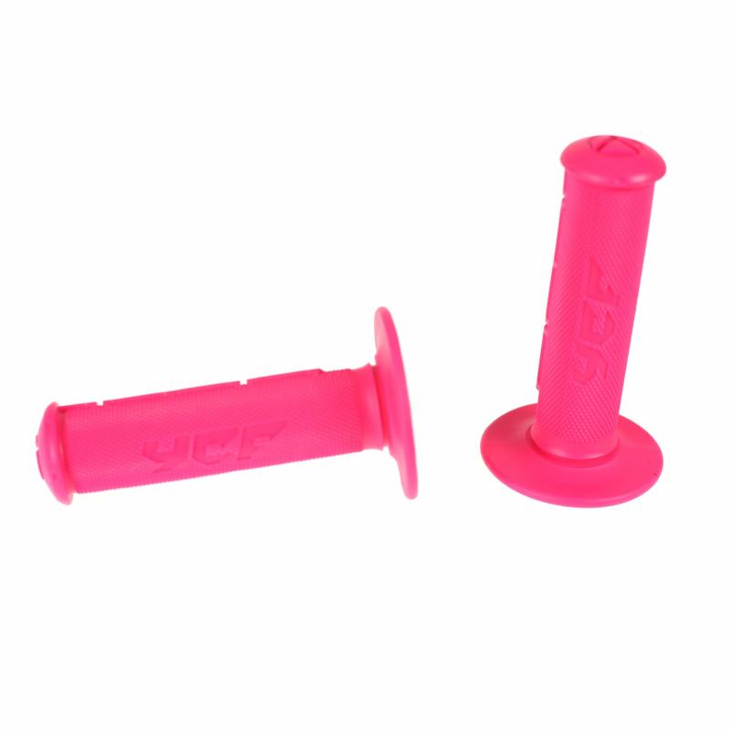 Jeu de poignées caoutchouc YCF Special Parts rose