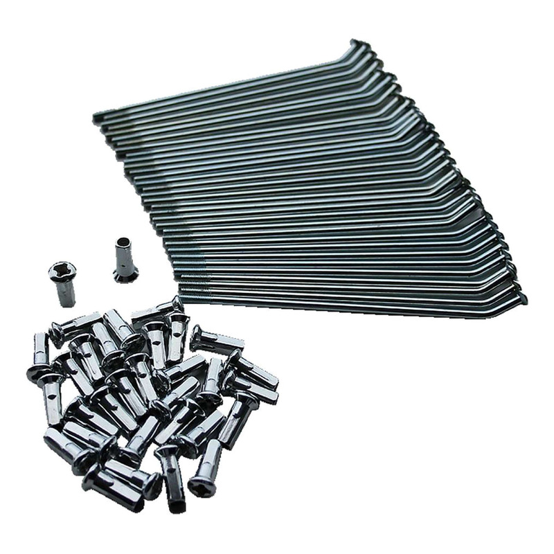 Jeu de Rayons YCF pour Roue ArriÃ¨re 14 Pouces â   32 Rayons de 150mm