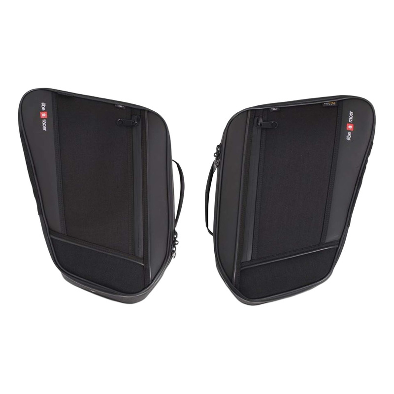 Jeu de sacoches latéral en cordura noir d'origine 2S001554 Aprilia Tu