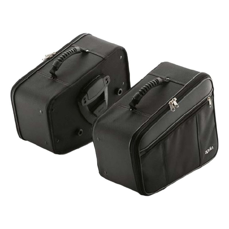 Jeu de sacoches latéral noir d'origine 606680M Aprilia Dorsoduro 1200