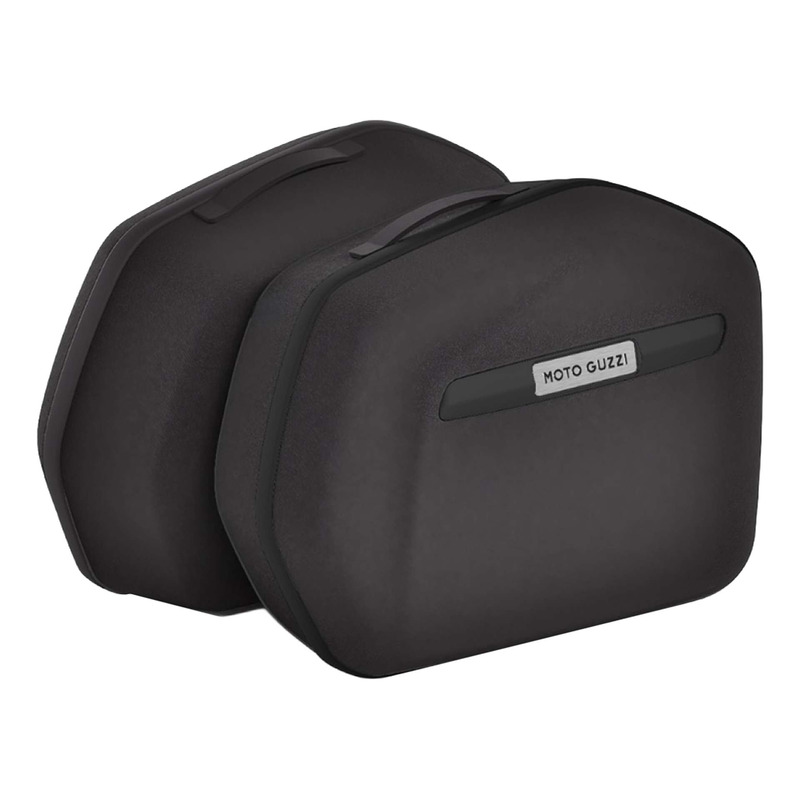 Jeu de valises latéral noir d'origine 2S002366 Moto Guzzi V7 850 2025-