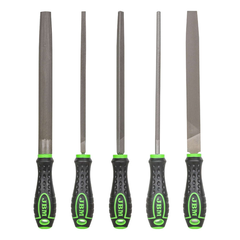 Jeu limes acier JBM 310mm â   5 piÃ¨ces