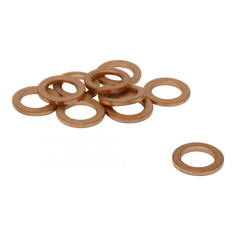 Joint raccord hydraulique Bracko int Ã 6mm/ext Ã 9mm (x10)