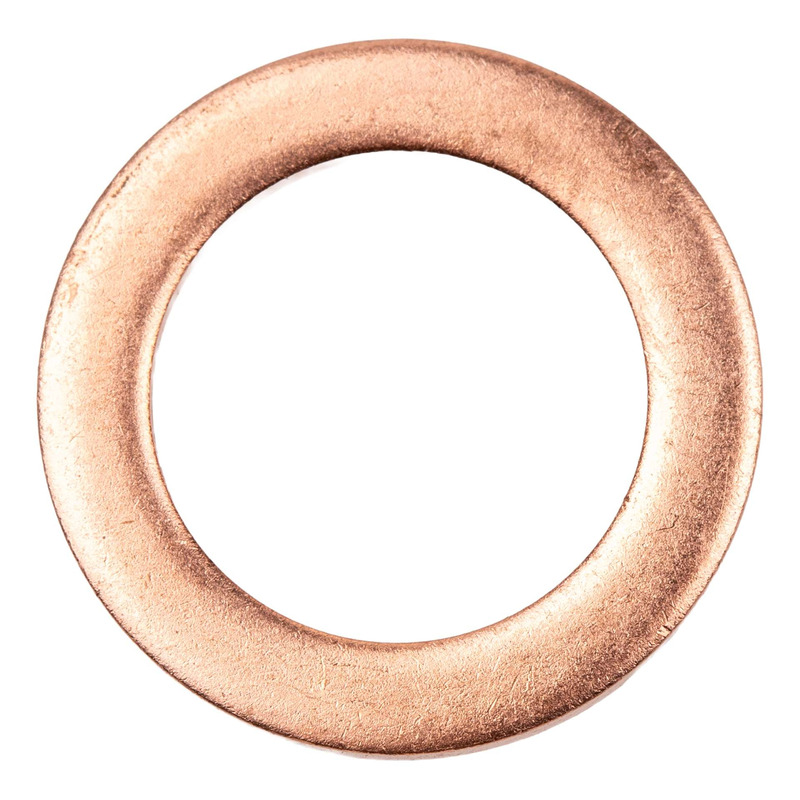 Joint rondelle cuivre de bouchon de vidange 12x18x1,50mm