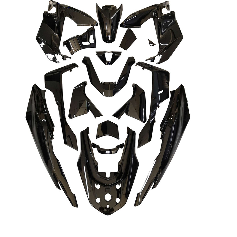 Kit 15 pièces de carrosserie noir Honda PCX 125 2025-