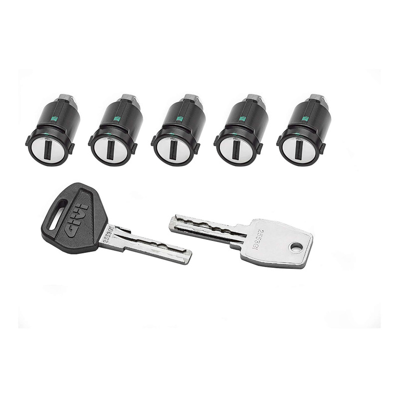 Kit 5 barillets Givi Smart Security Lock avec 2 clés