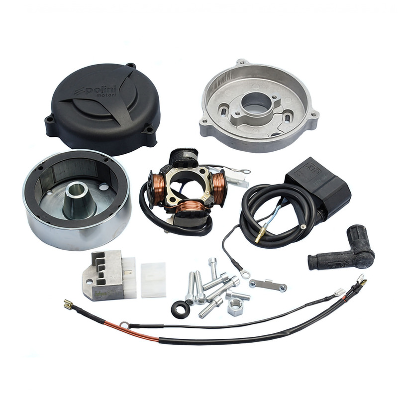 Kit allumage complet Polini rotor externe Peugeot 103