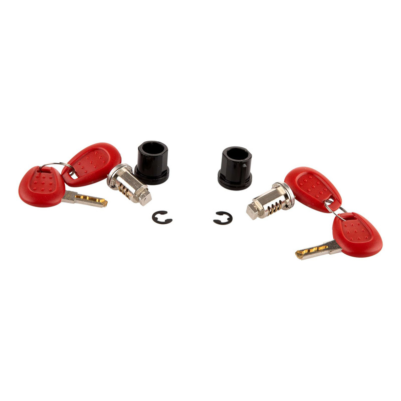 Kit barillets Givi Standard clé rouge (2 barillets)