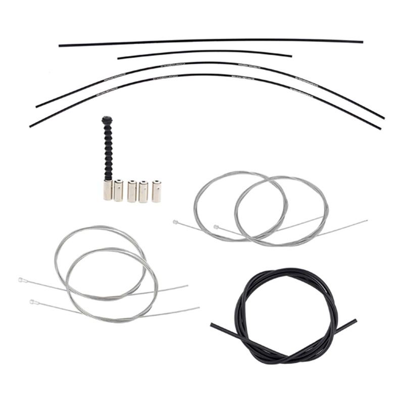 Kit câbles et gaines frein et vitesses Campagnolo 10, 11 vitesses
