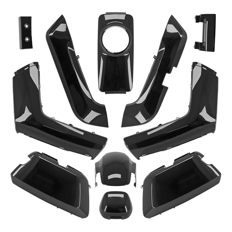 Kit carénage 10 pièces noir brillant Niu N-Series