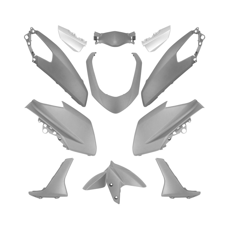 Kit carénage 11 pièces gris mat Yamaha 125 N-MAX