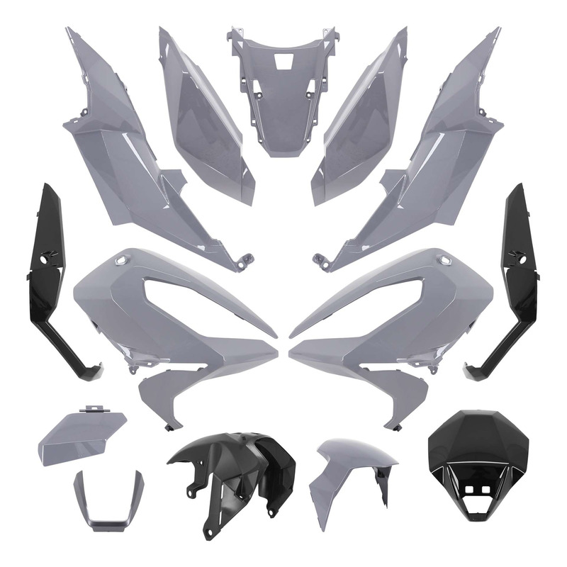 Kit carénage 14 pièces gris nardo Honda 750 X-ADV 2021-24