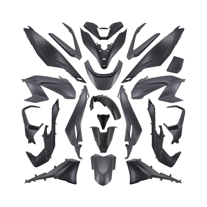 Kit carénage 22 pièces gris foncé Honda 125-300 Forza 2021