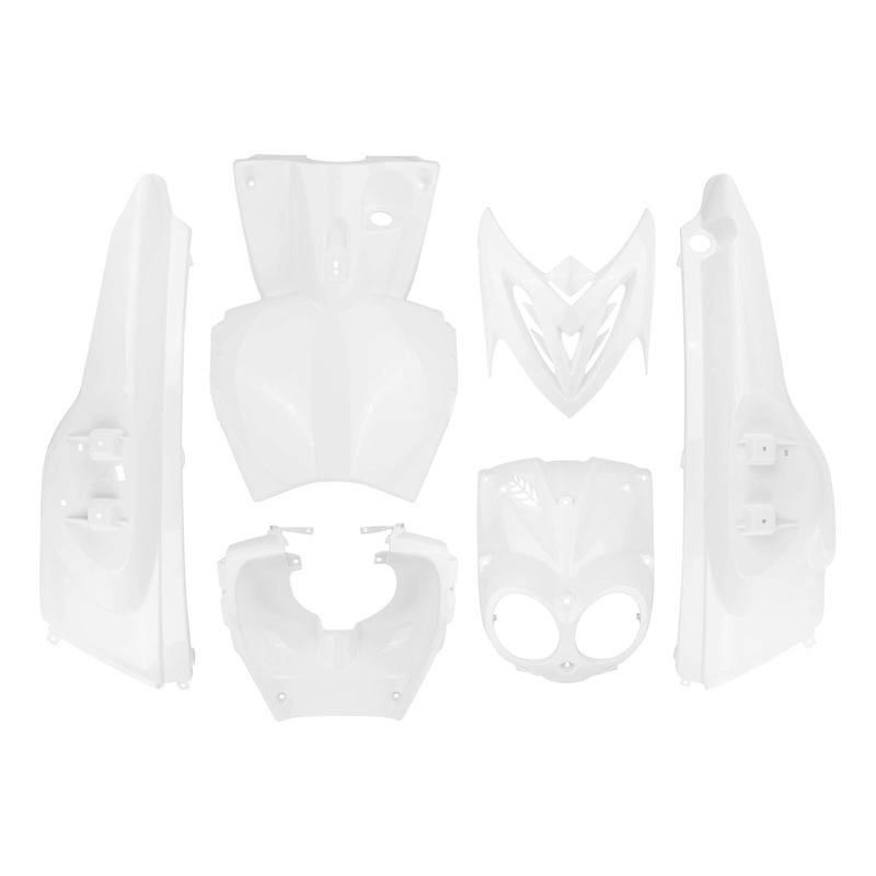 Kit carénage 6 pièces blanc brillant Stunt/Slider