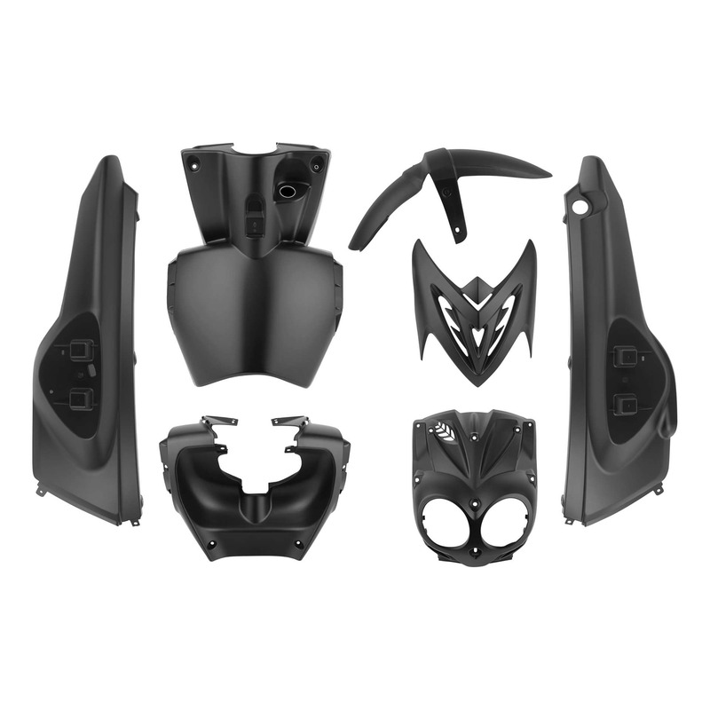 Kit carénage 7 pièces noir mat Stunt/Slider