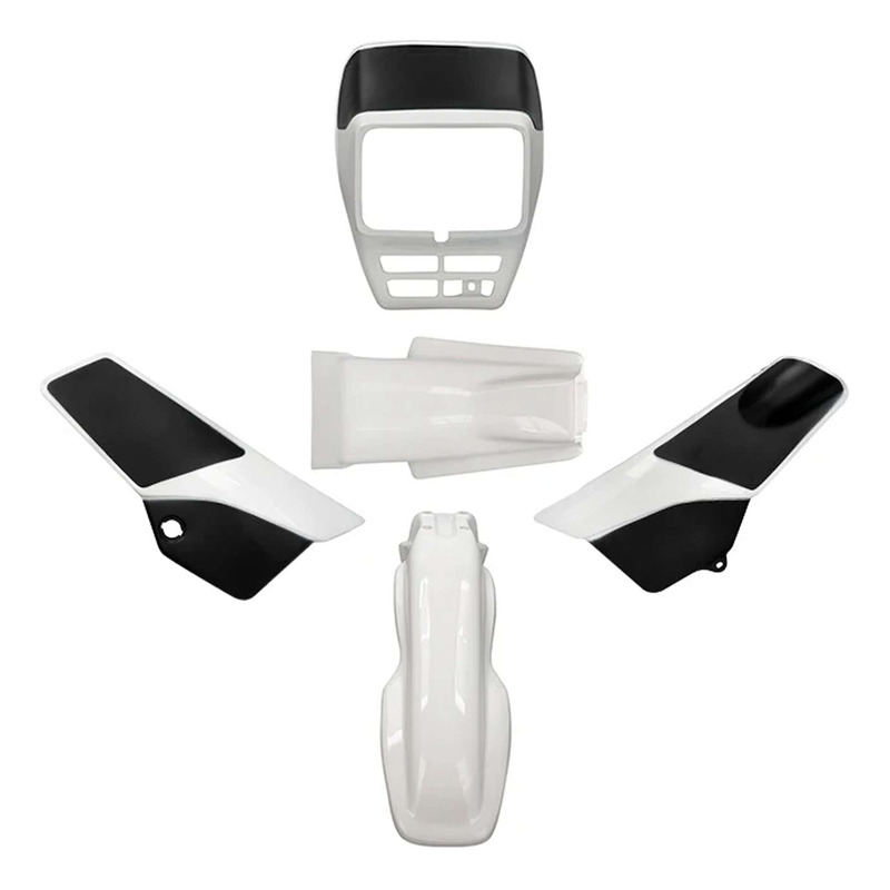 Kit carénage All Pro blanc 5 pièces DT 125