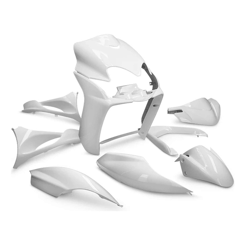 Kit carénage All Pro blanc 9 pièces Jog R/Mach G