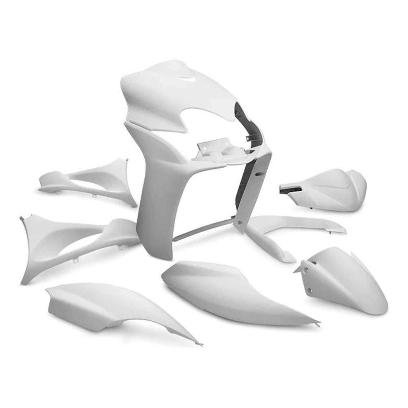 Kit carénage All Pro blanc mat 9 pièces Jog R/Mach G