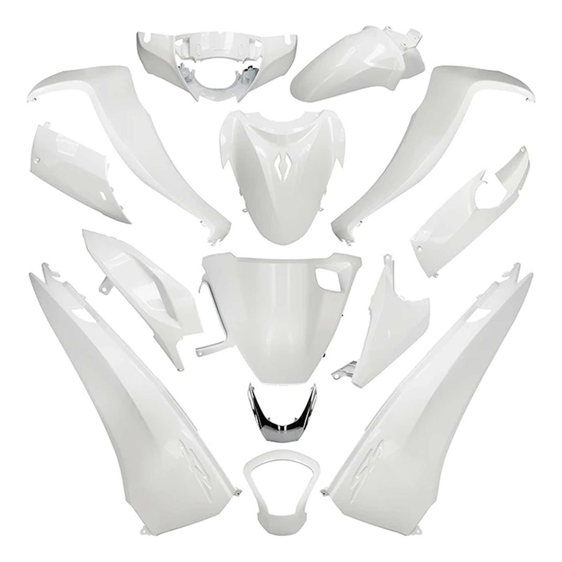 Kit carénage All Pro blanc métalisé 11 pièces SH 125/150 2013-16