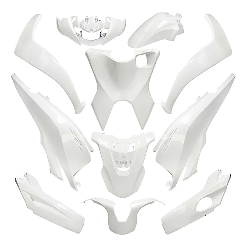 Kit carénage All Pro blanc métalisé 11 pièces SH 125/150 2017-19