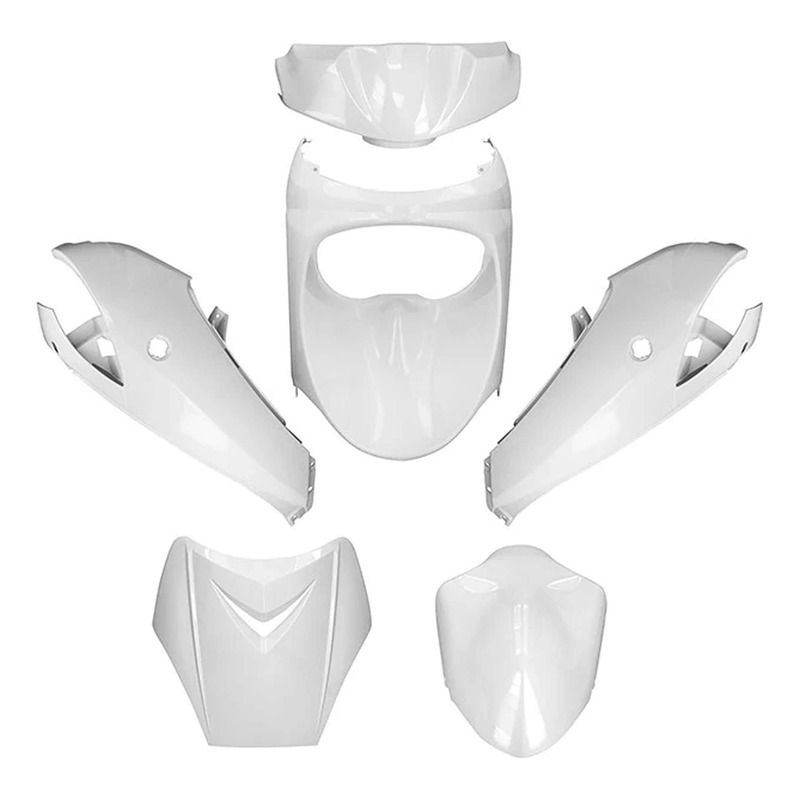 Kit carénage All Pro blanc métallisé 6 pièces Vivacity 1998-07