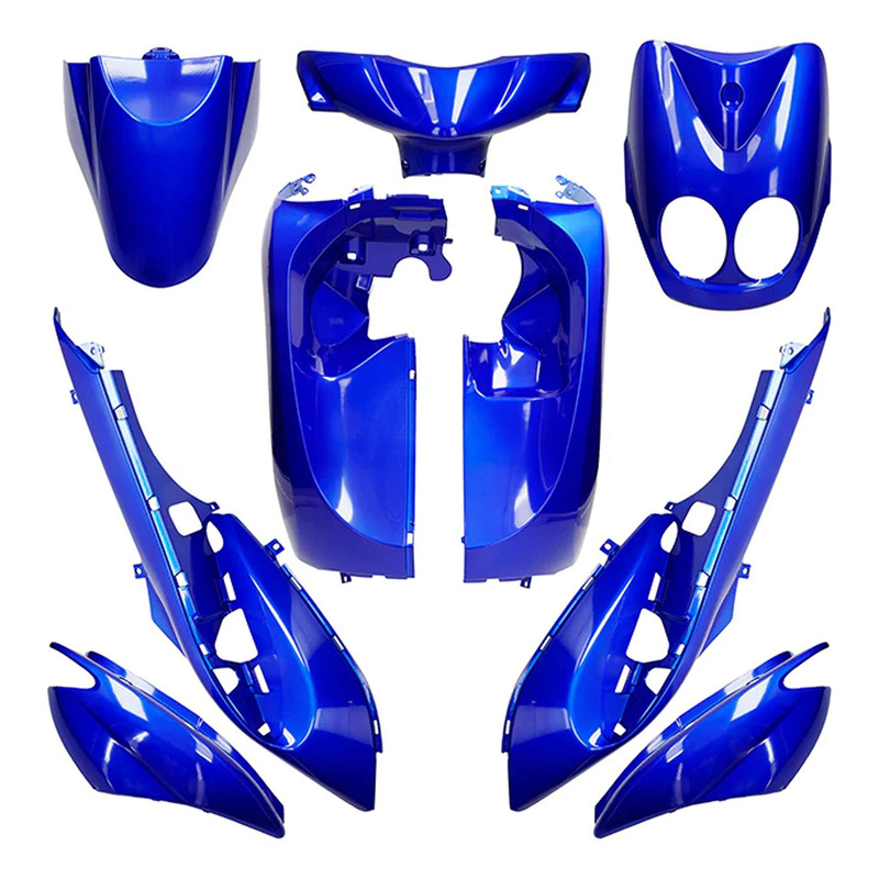 Kit carénage All Pro bleu métallisé 9 pièces Neo's/Ovetto 2008-