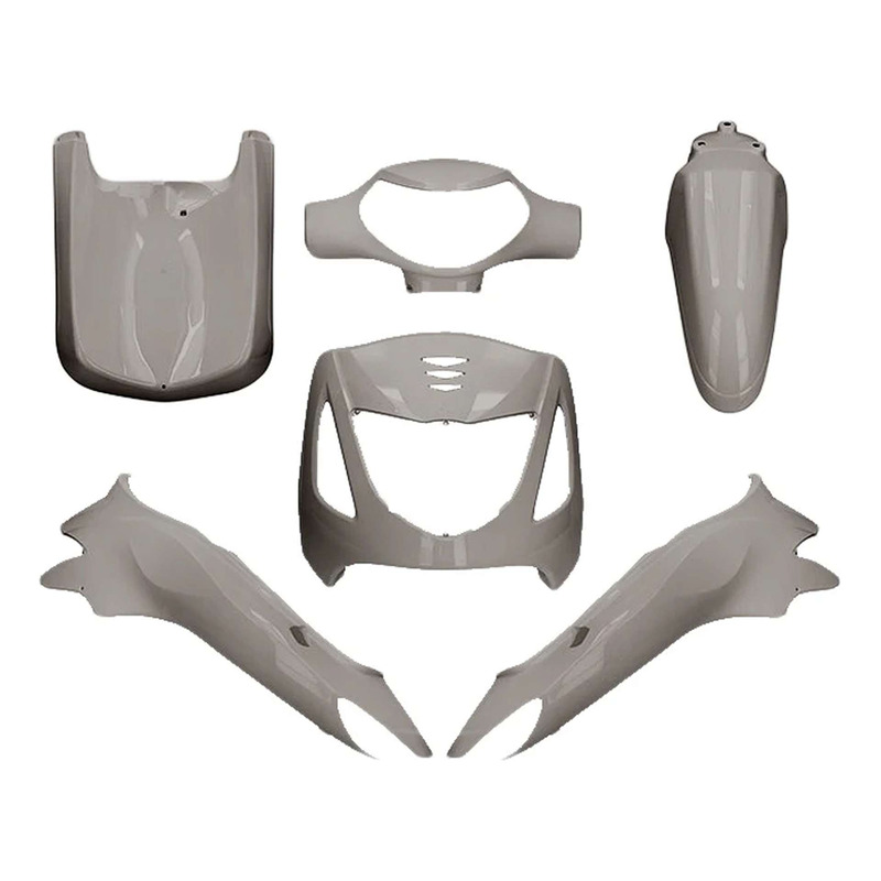 Kit carénage All Pro gris nardo 6 pièces Honda SH -04