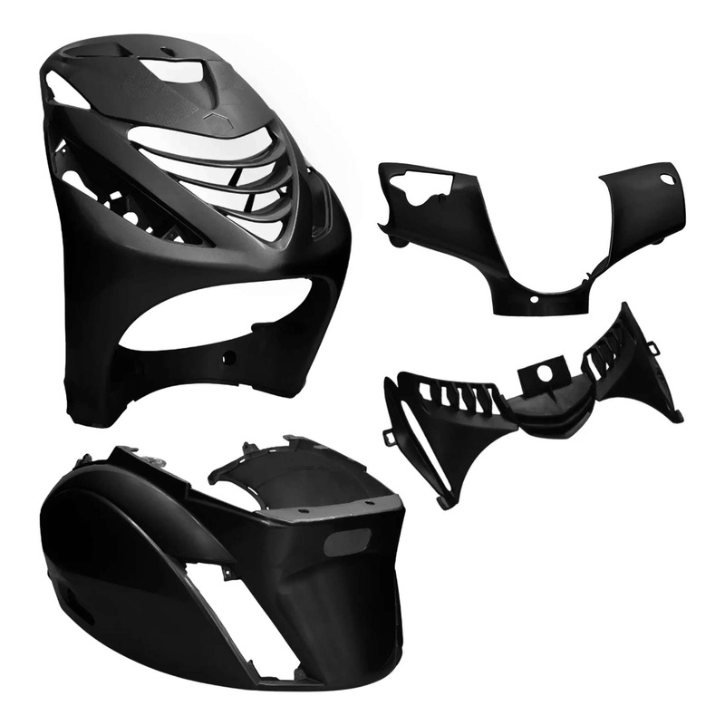 Kit carénage All Pro noir 4 pièces Piaggio Zip SP