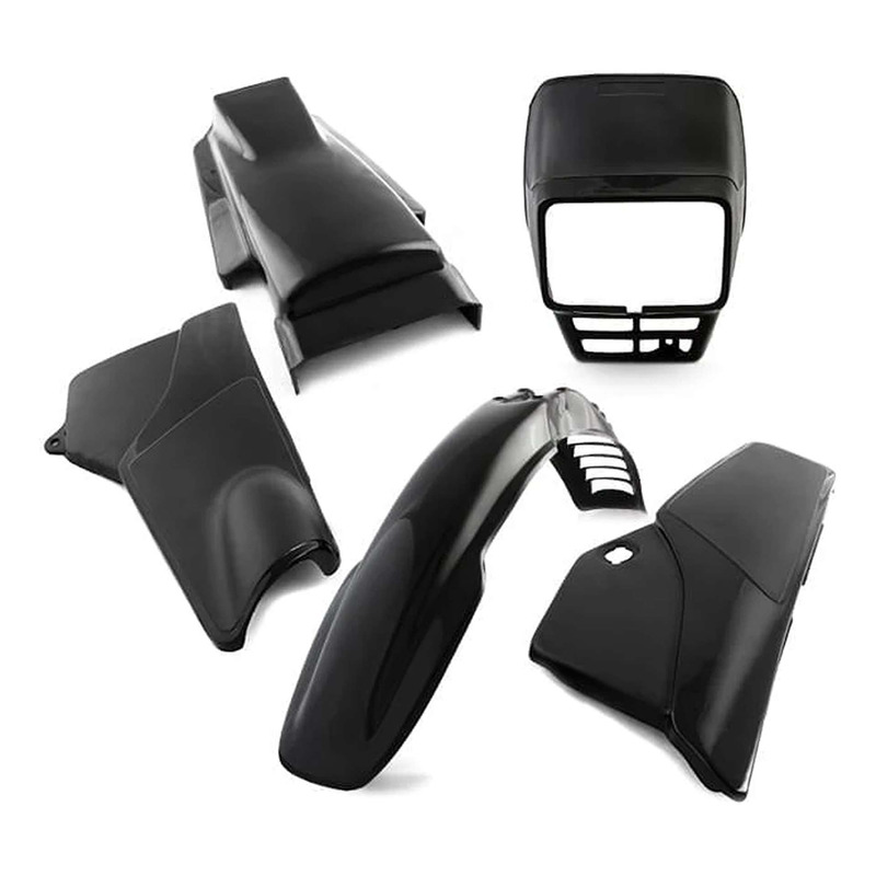 Kit carénage All Pro noir 5 pièces DT 125