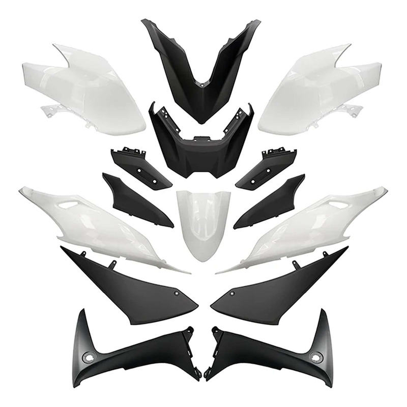 Kit carénage All Pro noir/blanc 15 pièces T-Max 560 20-21