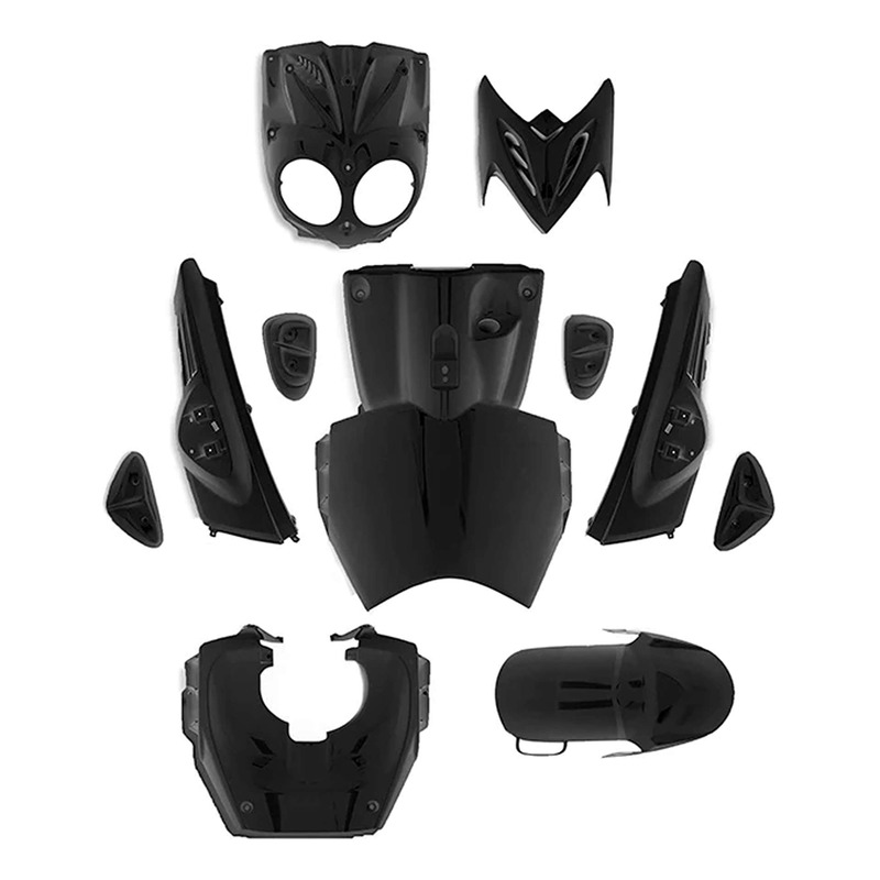 Kit carénage All Pro noir mat 11 pièces Slider/Stunt