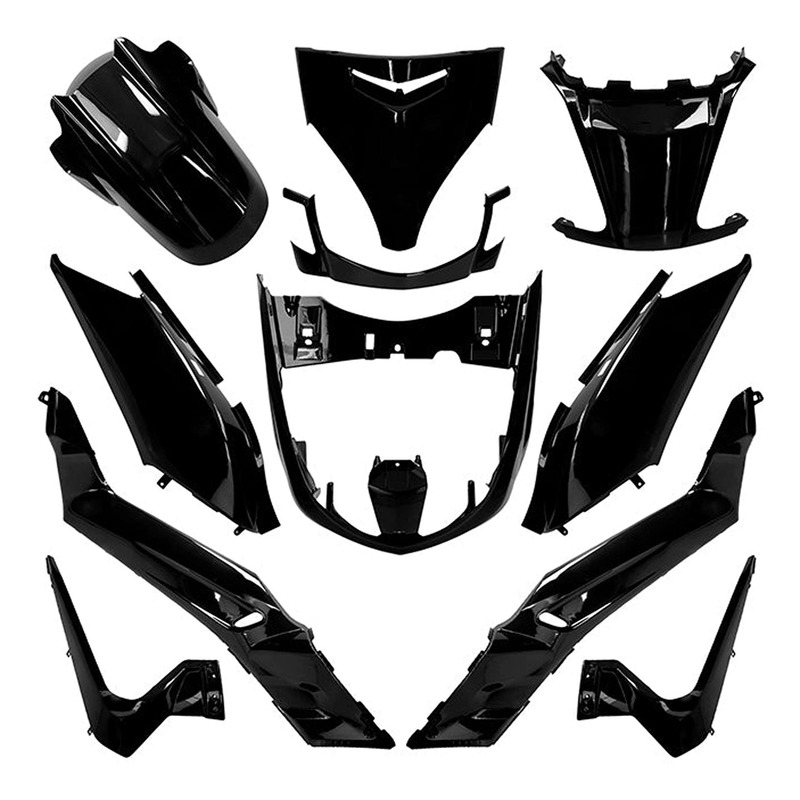 Kit carénage All Pro noir métal 11 pièces X-Max