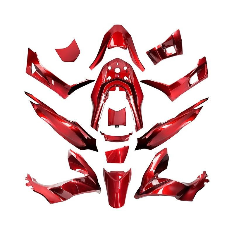 Kit carénage Allpro 14 pièces rouge nacré Honda PCX 125 21-