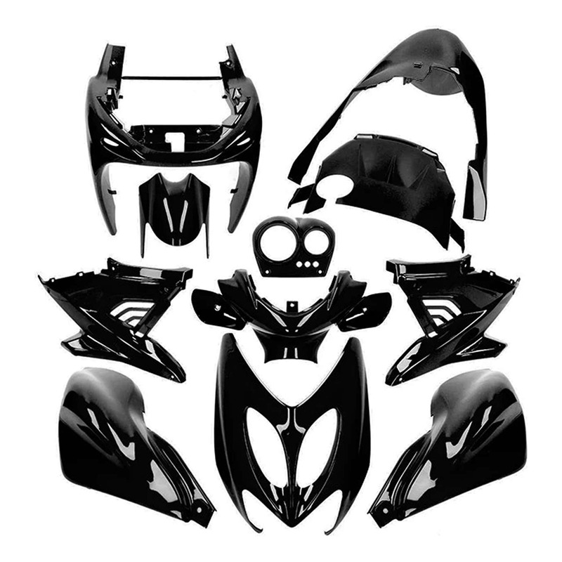 Kit carénage AllPro noir 11 pièces Nitro/Aerox -13